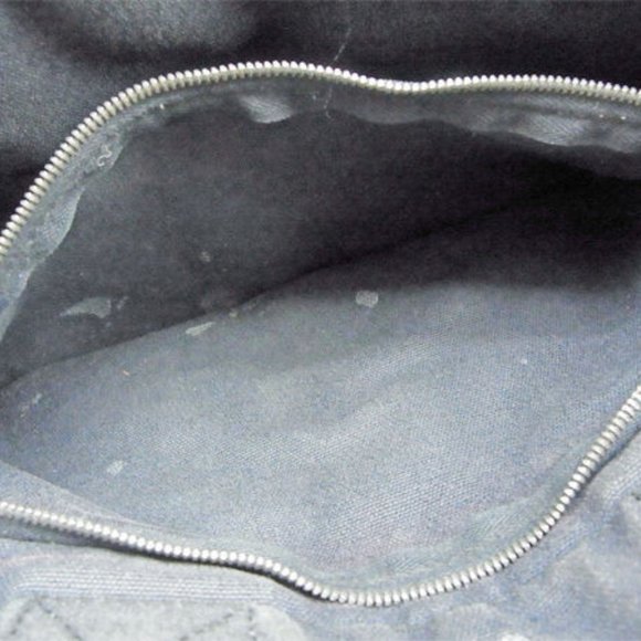 Hermes Tote bag Fourre Tout Black Navy Woman Authentic Used Y5967 - Picture 6 of 6